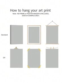 1 件 30x45 厘米定制装饰墙艺术画，个人生日派对，家庭生日庆祝礼物送给朋友，合成纤维定制矩形无框帆布画，适用于卧室、客厅、餐厅、书房和休闲区 - 彩色 - 查看 9