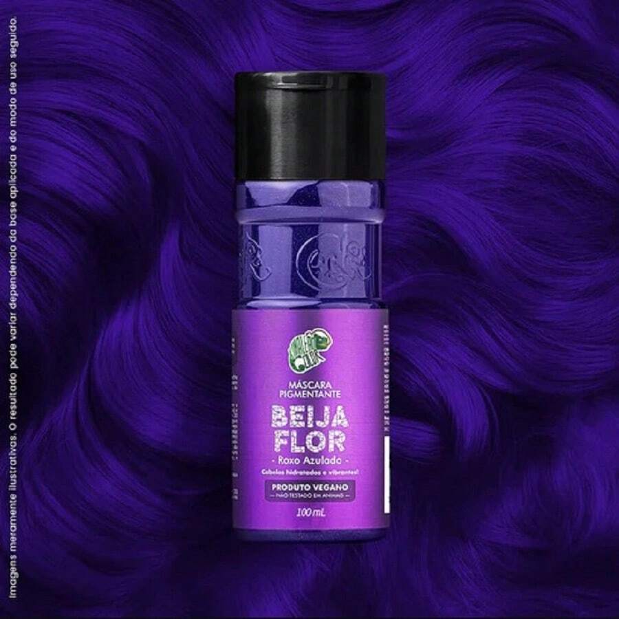Kamaleão Color Toning Pigment Mask 100ml - 蜂鳥(藍紫色) - 查看 1