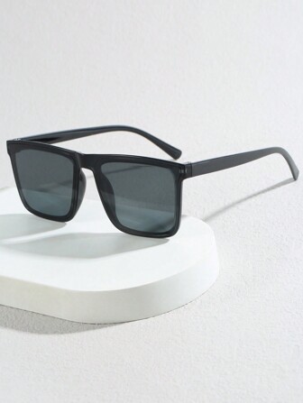 1 副男士方形框架休闲时尚眼镜太阳镜配饰海滩配饰眼镜太阳镜