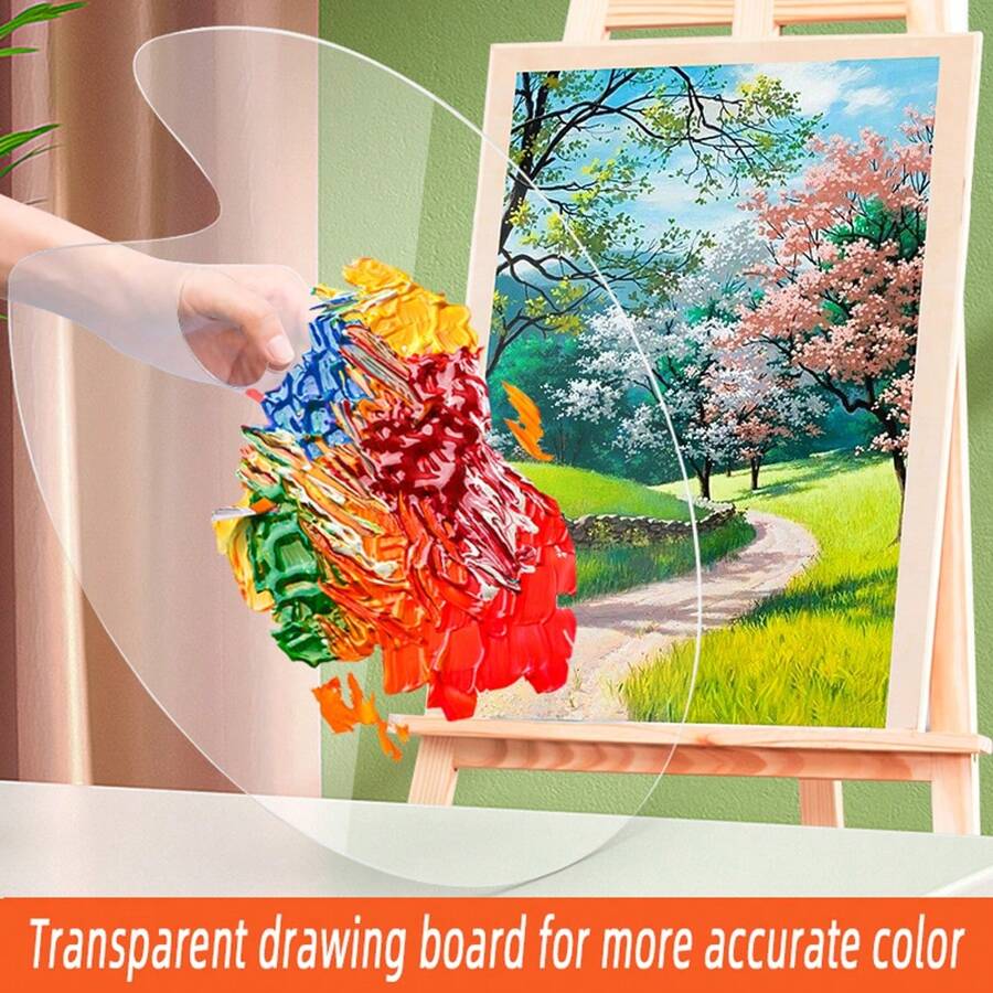 Acrylic Palette, Artist Specialized Oil Painting Bar Color Mixing