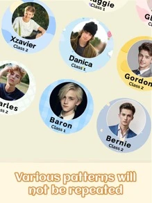 Customized Photo & Name Sticker, Waterproof PVC Material, Suitable For School, Teacher, Books, Water Bottles, Lunch Box, Multi-Purpose, Personalized Photo & Name Sticker Customization