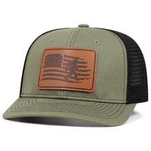 1pc Unisex Fashionable Richardson Gorilla Label Hip Hop Cap, Outdoor Adjustable Sun Protection Baseball Cap, Casual Street Party Wear, Polyester, Suitable For Spring, Summer, Autumn And Winter