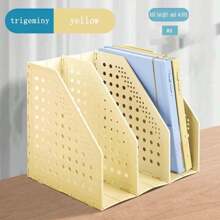 1pc A4/A5 3-Tier/4-Tier Foldable Book Stand, Student Adjustable Book Rack, Desk Organizer, Ideal Gift For Students, Back To School Supplies