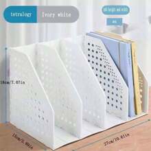 1pc A4/A5 3-Tier/4-Tier Foldable Book Stand, Student Adjustable Book Rack, Desk Organizer, Ideal Gift For Students, Back To School Supplies