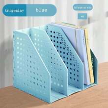 1pc A4/A5 3-Tier/4-Tier Foldable Book Stand, Student Adjustable Book Rack, Desk Organizer, Ideal Gift For Students, Back To School Supplies