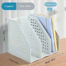 1pc A4/A5 3-Tier/4-Tier Foldable Book Stand, Student Adjustable Book Rack, Desk Organizer, Ideal Gift For Students, Back To School Supplies