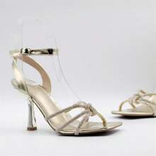 Zapatillas con brillos - Dorado - Ver 1