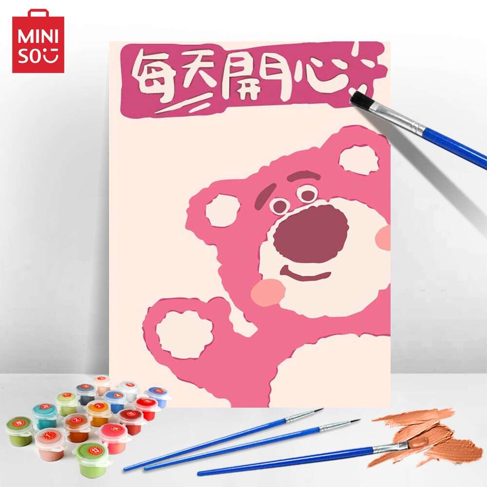 1 PC Oil Painting By Numbers LotsOHuggin Wall Decor DIY Hobby Drawing