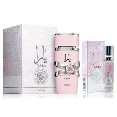 Lattafa Eau de Parfum feminino YARA 100ML - Lattafa (3 formatos disponíveis)