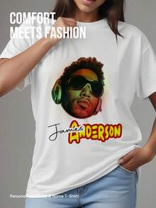 1 件定制照片衬衫、个性化照片 T 恤、定制 Bootleg Rap T 恤、定制脸部衬衫、定制姓名衬衫、定制照片衬衫、定制男朋友衬衫、周年纪念礼物、情人节礼物、生日礼物、结婚礼物、母亲节礼物、最好的朋友礼物、送给妈妈/她/女朋友/妻子/朋友的礼物 - 白色 - 查看 6