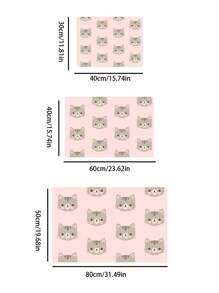 一块宠物喂食垫，宠物餐垫，狗食垫，防水狗食垫，防漏防漏猫狗食碗垫，无污渍且易于清洁的猫狗垫 - 彩色 - 查看 5