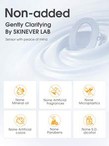 SKINEVER 维生素C美白洁面乳温和清洁护肤甜橙提取物护肤品 - 黃色 - 查看 9