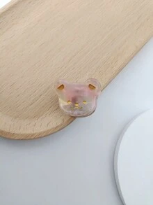 1/5 件装 3 厘米可爱熊猫醋酸纤维发爪，适合日常佩戴 - 彩色 - 查看 11