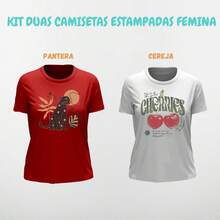 luvize Women's Basic Premium T-Shirt 100% Cotton Trust Print Casual T-Shirt High Definition - 卡其色 - 查看 2