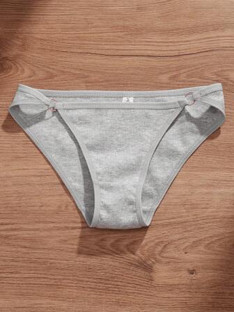 3PCS Panties For Women Sexy Low Rise Briefs Underwear Female Lingerie Soft Underpants