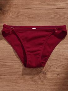 3 piezas de bragas para mujer, ropa interior femenina de lencería suave con diseño sexy de tiro bajo