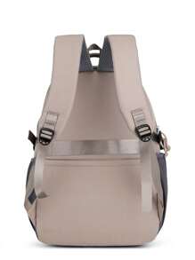 Women Backpack College School Travel Fashion Casual - màu đen - Xem 3