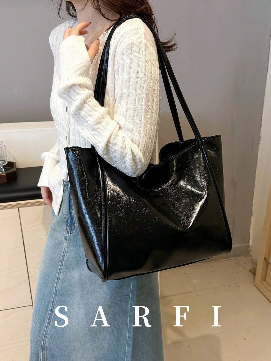 Túi xách nữ cao cấp dung tích lớn, kiểu dáng mới mùa Thu/Đông, túi xách thời trang tối giản dành cho sinh viên, túi đa năng dung tích lớn, túi gấp gọn, túi đeo chéo vai, túi xách phong cách cổ điển sang trọng, thích hợp làm quà tặng bạn bè, đi mua sắm, hẹn hò, công tác và sử dụng hàng ngày tại văn phòng, túi công sở nữ, lý tưởng cho những dịp trang trọng hàng ngày và đặc biệt.