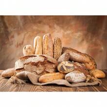 1 szt. Kuchnia Jedzenie Vintage Piekarnia Kawa Chleb Owsianka Plakat Płótno Malarstwo Nowoczesna Sztuka Ścienna Obraz Kuchnia Kawiarnia Restauracja Wystrój Domu Bez Ramki