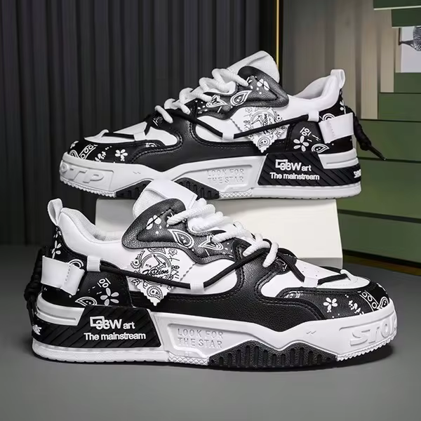 Non-Slip And Durable Casual Lace-Up Sneakers, Suitable For Street Walking Ladies Skateboarding Shoes, Lightweight Breathable Running Shoes.