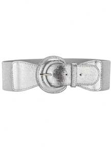 1 buc Curea la modă cu talie largă, elastică, cu cataramă decorativă în formă de D, pentru haină și rochie de damă, Halloween, vară, școală, toamnă, Halloween - A - Vizualizare 19