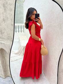 LONG DRESS - Đỏ - Xem 2