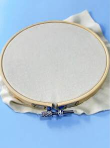 10pcs Bamboo Embroidery Hoops, 8cm/10cm/15cm/20cm