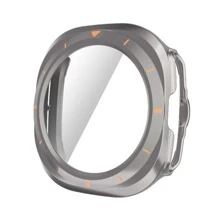 Tempered Glass+Case Compatible With Samsung Galaxy Watch 7 47mm Ultra Cover Hard PC Bumper Screen Protector Compatible With Galaxy Watch 7 47mm Ultra Accessories - Multicolor - View 17