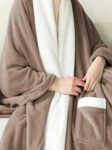 2 Chăn mặc và Quần ngủ, Áo hoodie Halloween dễ thương, Áo hoodie chăn dễ thương, Chăn mặc ấm áp, Chăn mặc TV, Áo hoodie lông cừu ấm áp, Áo choàng hoodie hình chuột lang nước, cá mập, gấu trúc, cáo, - nhiều màu - Xem 11