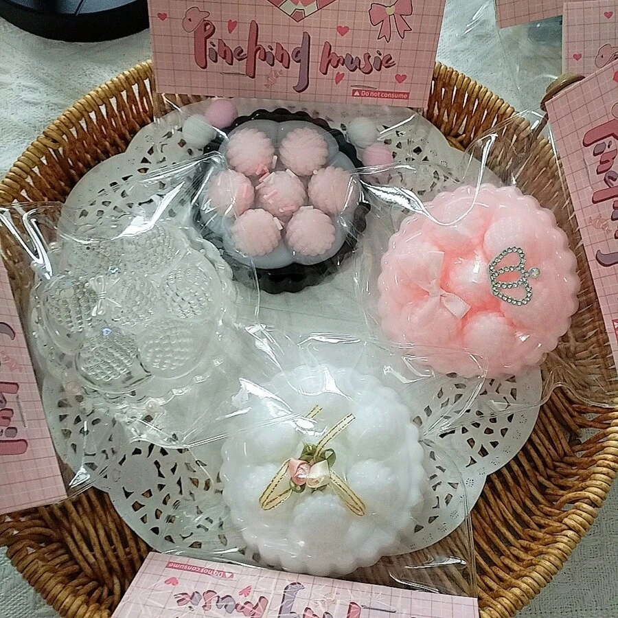 TPR树莓派捏捏玩具 水泥质感减压玩具 - 彩色 - 查看 1