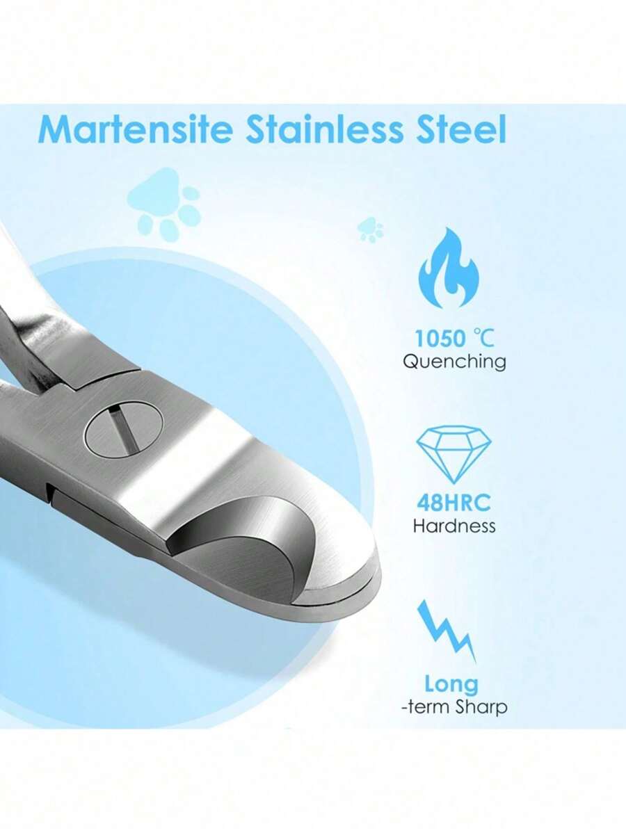 Dog Nail Clippers Nail File Professional Heavy Duty Dog Nail Trimmer