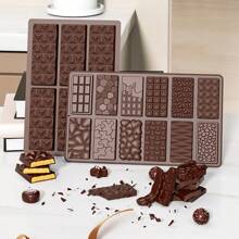 Chocolate Bar Mold - Silicone Mold For Making Soft Candy And Coffee Stirrers, Non-Stick, Easy Release, Protein & Energy Treat, Handmade Gift - Chocolate Brown - View 12