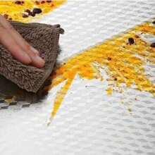 SILVER Adhesive Aluminum Foil Waterproof Stove Wall Protector - Model 2 - View 4