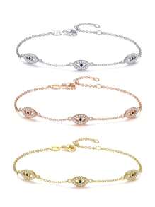 TONGZHE 1 chiếc vòng tay quyến rũ sang trọng bằng bạc Sterling 925, phong cách Hip-Hop thời trang, quà tặng ngày lễ tình nhân/sinh nhật - phong cách 1 - Xem 8