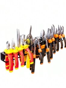 1 件黑色/透明亚克力 14 孔壁挂式储物架，手动工具收纳架 - 彩色 - 查看 8