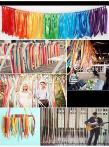25 Yards/Cuộn Ruy băng Satin Polyester màu vàng gừng, lý tưởng để làm nơ và trang trí cho các lễ hội như đám cưới, - nghệ - Xem 5