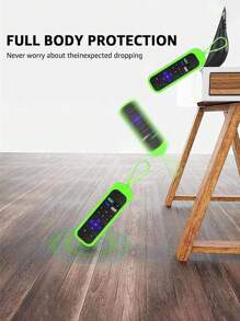 1 Vỏ bọc điều khiển từ xa bằng silicon cho điều khiển từ xa TV Roku/điều khiển từ xa đơn giản Roku/điều khiển từ xa bằng giọng nói Roku (không có giắc cắm tai nghe) dùng cho trường học, văn phòng, gia đình, du lịch, túi xách, hộp đựng, lưu trữ - Nhiều màu - Xem 10