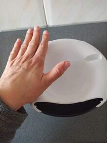 1 个瓜子、爆米花、零食、糖果收纳盒双层干果盘创意垃圾收纳盒双层零食坚果干果盒家用卧室宿舍休闲学生宿舍收纳盒圣诞礼物 - 彩色 - 查看 5