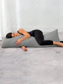 Kit 2 Capas para Travesseiros de Corpo Xuxão Combinações de Cores com Zíper