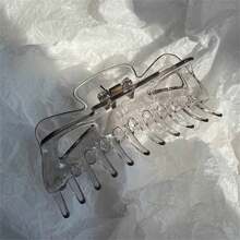 14cm Extra Large Hair Claw Clips Hair Claw For Thick Hair - Multicolor - View 13