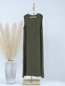 1pc Solid Color Elegant Casual Polyester Camisole Vest, Suitable For Women's Daily Wear, Spring/Autumn/Winter - Multicolor - View 24