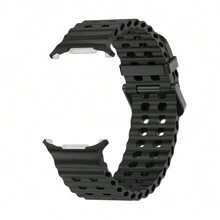 Correa de silicona compatible con Samsung Galaxy Watch Ultra 47 mm, brazalete deportivo suave compatible con Galaxy Ultra 47 mm para hombres y mujeres - para Galaxy 7 Ultra 47mm - Ver 19