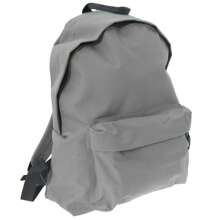 Bagbase Fashion Backpack / Rucksack (18 Litres) (Light Grey/Graphite Grey) - Grey - View 1