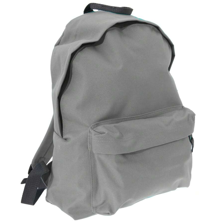 Bagbase Fashion Backpack / Rucksack (18 Litres) (Light Grey/Graphite Grey) - Grey - View 1