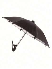 1/2 piezas Paraguas parasol impermeable con soporte para teléfono, paraguas mini con protección UV, adecuado para lluvia ligera, visera de sol universal para teléfono, accesorio antirreflejo para teléfono al aire libre, accesorio esencial de viaje, accesorios de fitness y estudio, necesidad de camping de vacaciones, accesorio de vacaciones - Multicolor - Ver 5