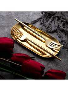 102pcs Gold Plastic Silverware, Disposable Utensils With Heavy Duty Design For Fancy Parties, Disposable Gold Forks,Disposable Gold Silverware Spoon Suit For Weddings, Events & Decorations , Festival, Party ,Christmas Party Christmas Decor Christmas Decorations Christmas Gifts And Decor Decorations S