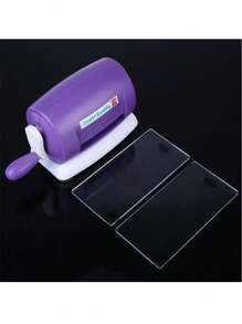 Portable Hand Embossing Machine Scrapbook Cutting Mold - TT137 purple - View 5