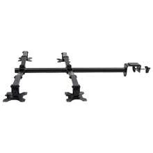 YUNRUX Monitor Mount 4 Monitors For 10-27 Inch Flat & Curved Screen, Monitor Desk Mount Height Adjustable, Tiltable, Swivelable, Rotatable, 9 Kg Per Arm, Black - Black - View 6