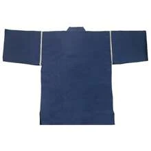 复古短袖日本传统武士和服男士浴衣浴袍宽松桑拿服透气家居服上衣裤桑拿服海军蓝 - 藍色 - 查看 4