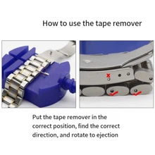 3-Color (Blue, Yellow, Black) Medium-Sized Watch Band Repair Tool Kit, Home & Room Decor, Birthday, Graduation, Digital Alarm Clock, Bedroom, Dorm Decoration, Back To School Gift